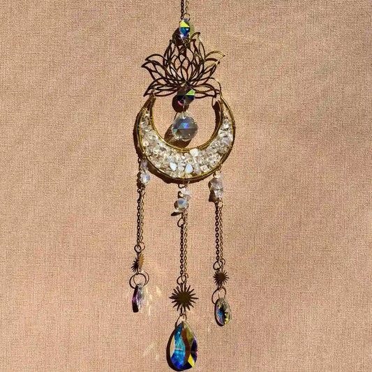 unieke zonnevanger van edelstenen 