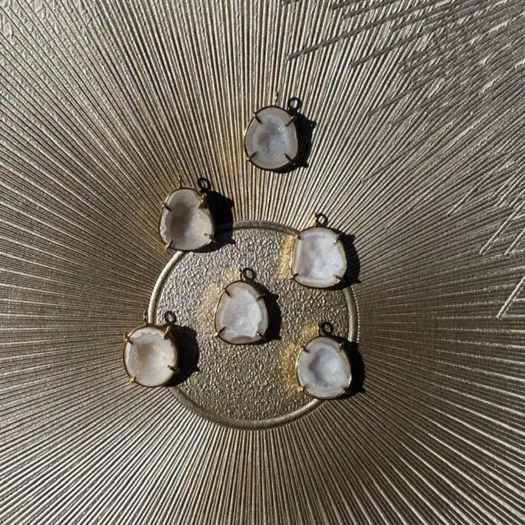 bergkristal geode hangers atelje meraki