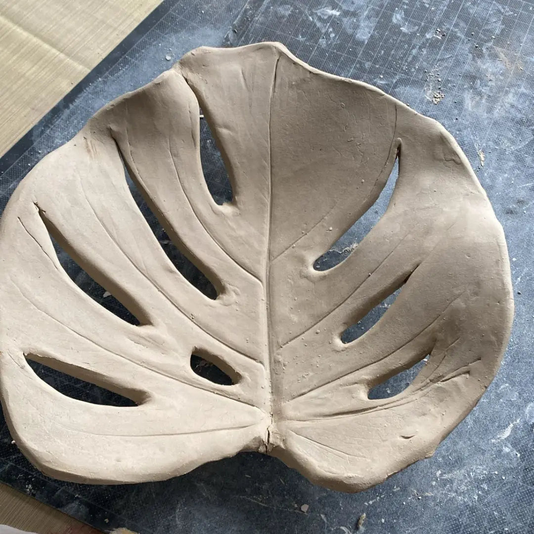 handgemaakte schaal keramiek klei